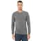 BELLA+CANVAS® Long Sleeve Gray Triblend Adult Unisex Jersey T-Shirt